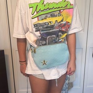 Jeffree star baby blue Fanny pack